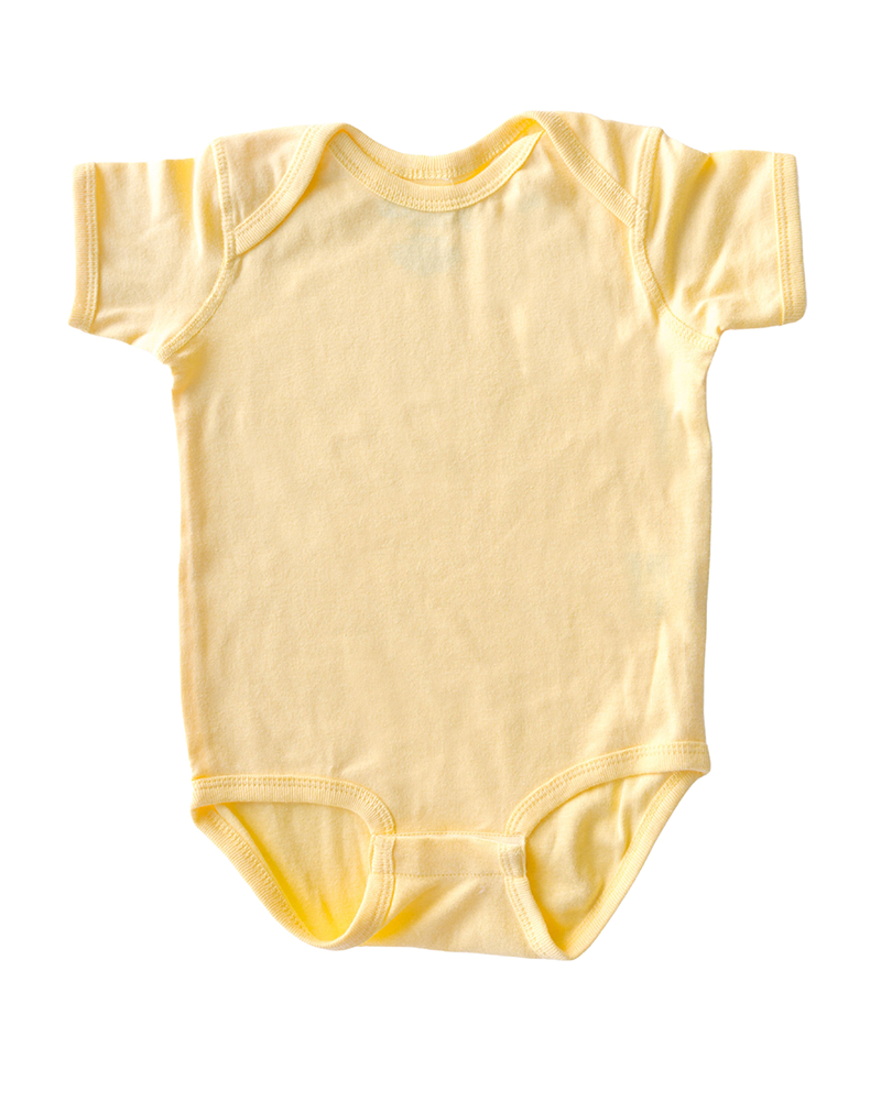 Soft Cotton Blank Plain Infant Baby Short Sleeve Bodysuit