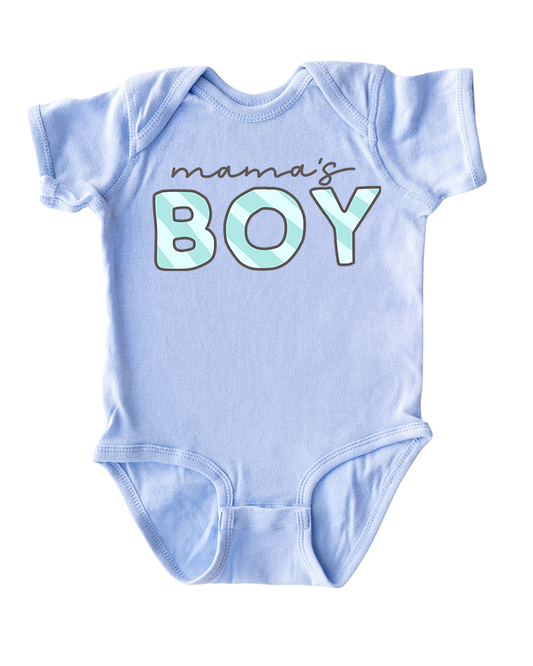 Mamas Boy Baby BodySuit