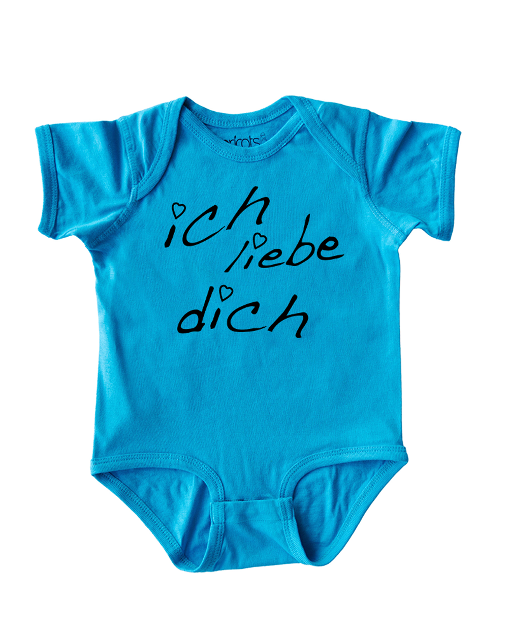 Ich Liebe Dich (German for I Love You) Infant Valentine's Day Bodysuit