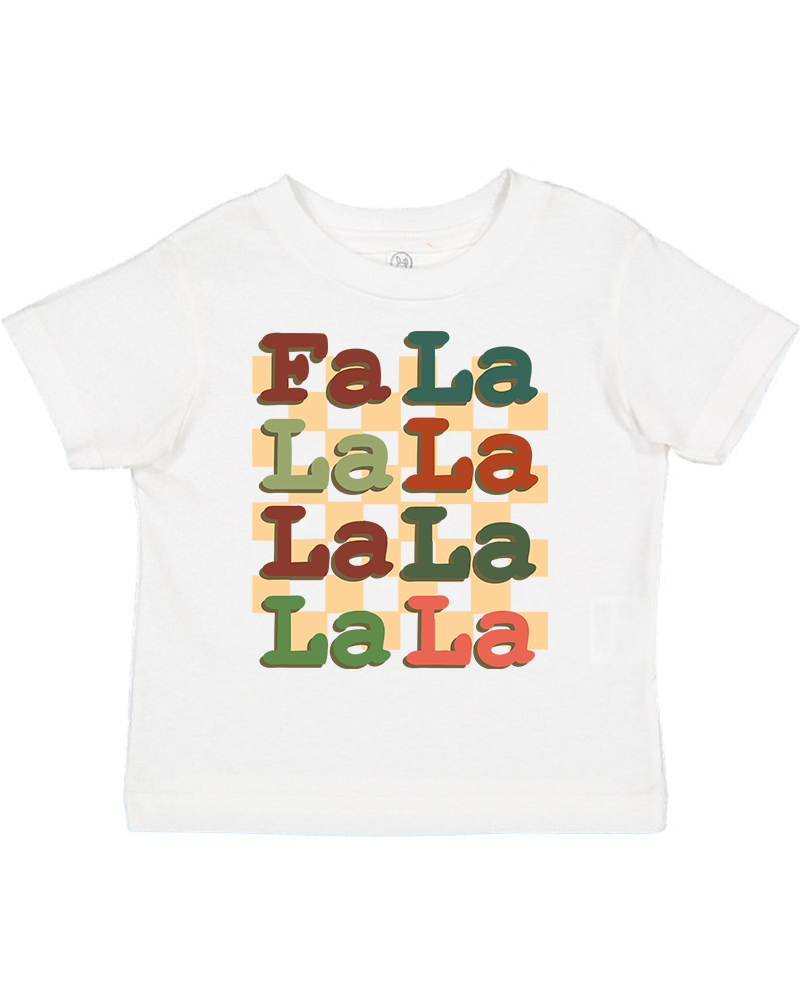 Fa La La La La Christmas Toddler T-Shirt