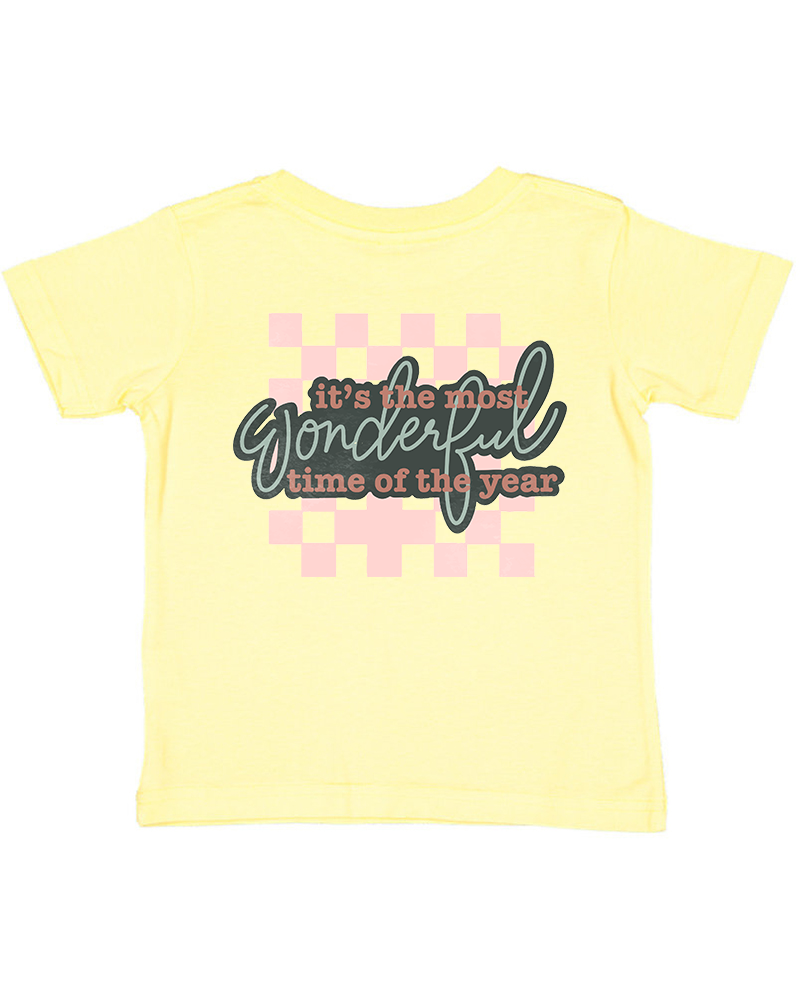 Most Wonderful Time of the Year Christmas Toddler T-Shirt