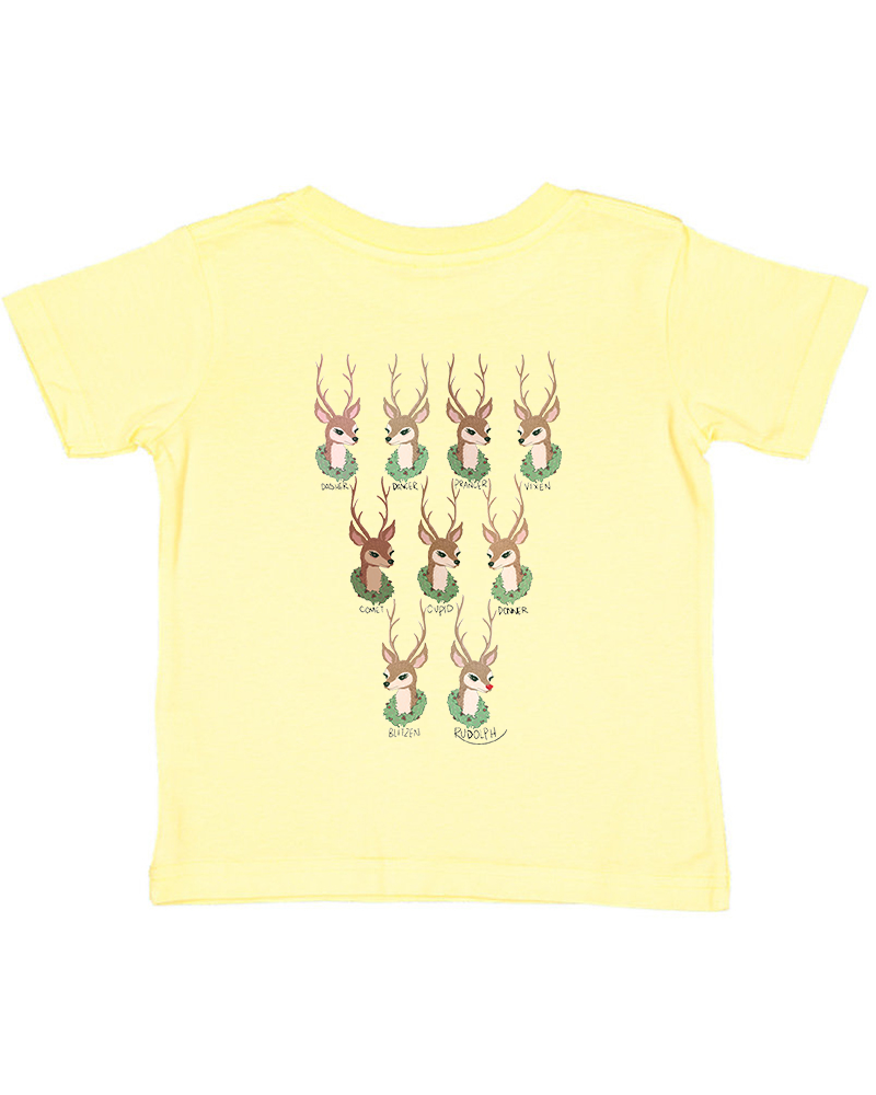 Reindeer Christmas Toddler T-Shirts