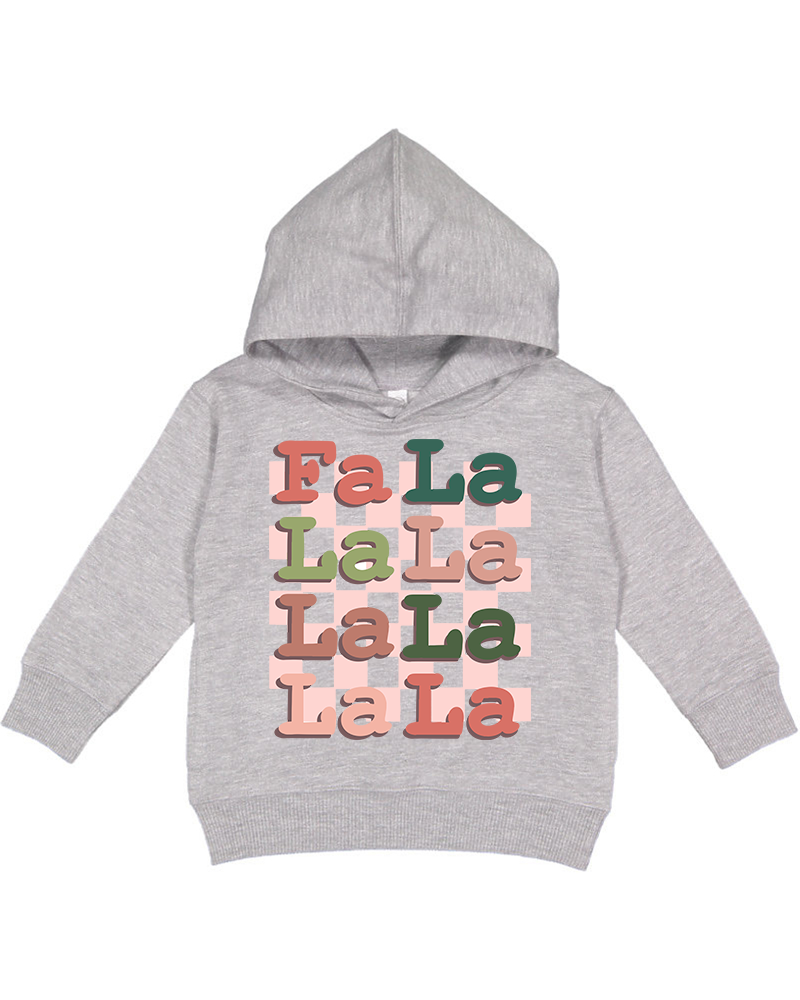 Fa La La La La Christmas Toddler Hoodie