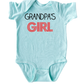Grandpa's Girl Sweet Short Sleeve Baby Bodysuit