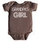 Grandpa's Girl Sweet Short Sleeve Baby Bodysuit
