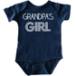 Grandpa's Girl Sweet Short Sleeve Baby Bodysuit