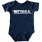 Merica 4th of July Baby Bodysuit