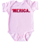 Merica 4th of July Baby Bodysuit