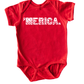 Merica 4th of July Baby Bodysuit