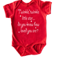 Twinkle Little Star Do You Know How Loved You Are Nursery Rhyme Short Sleeve Baby Bodysuit