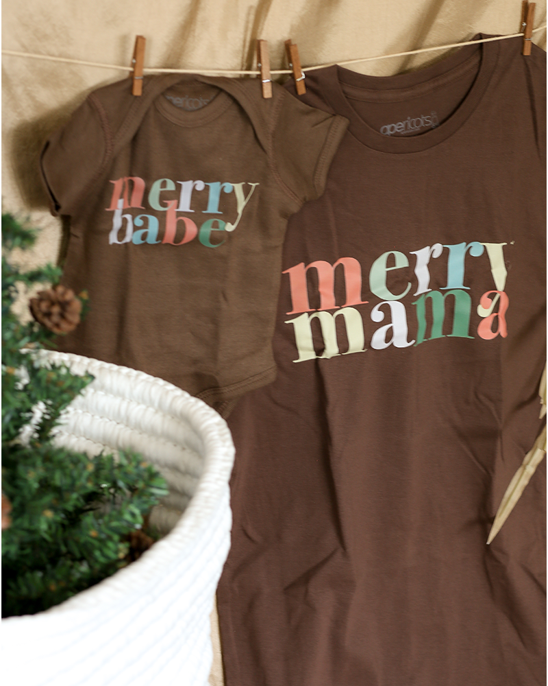 Merry Mama Christmas Adult T-Shirt