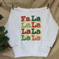 Fa La La La La Christmas Toddler Hoodie