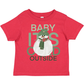 Green Snowman Christmas Toddler T-Shirt