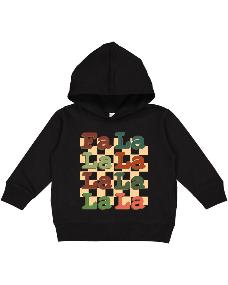 Fa La La La La Christmas Toddler Hoodie