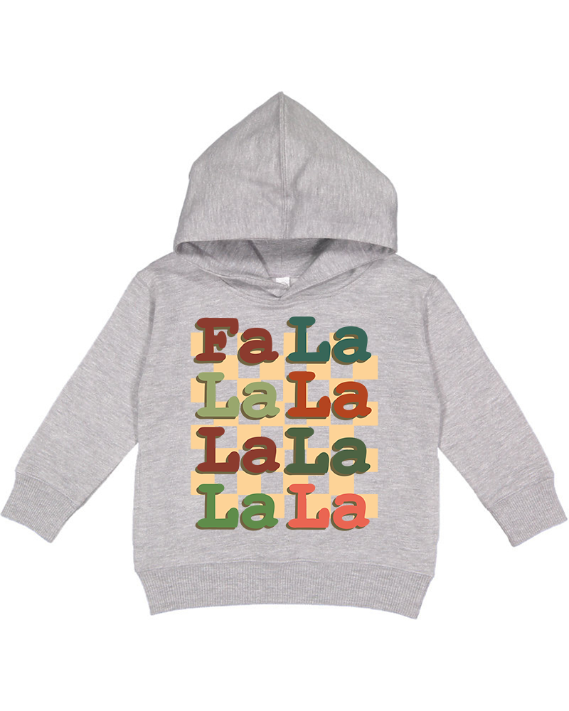 Fa La La La La Christmas Toddler Hoodie