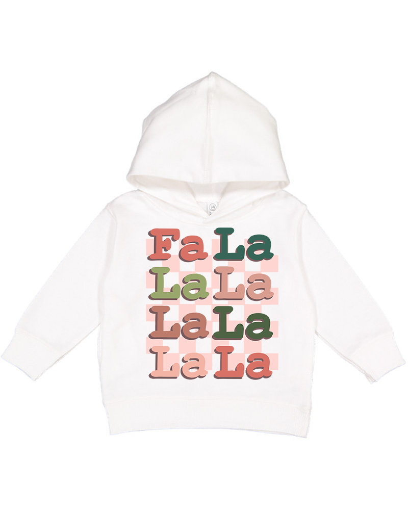 Fa La La La La Christmas Toddler Hoodie