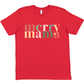 Merry Mama Christmas Adult T-Shirt